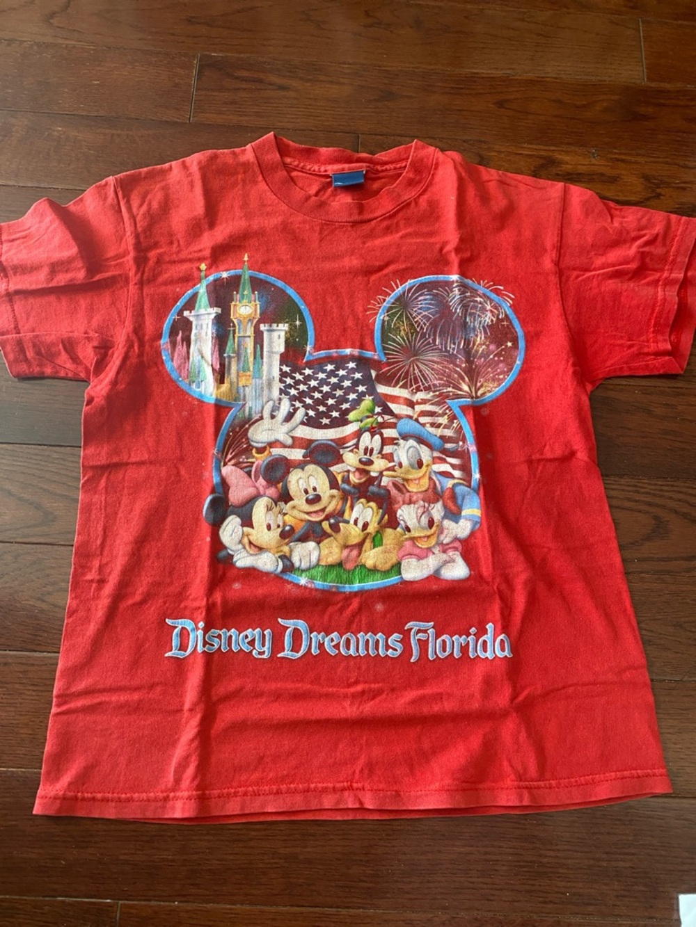 Disney Red Kids Mickey & Friends Graphic Tee